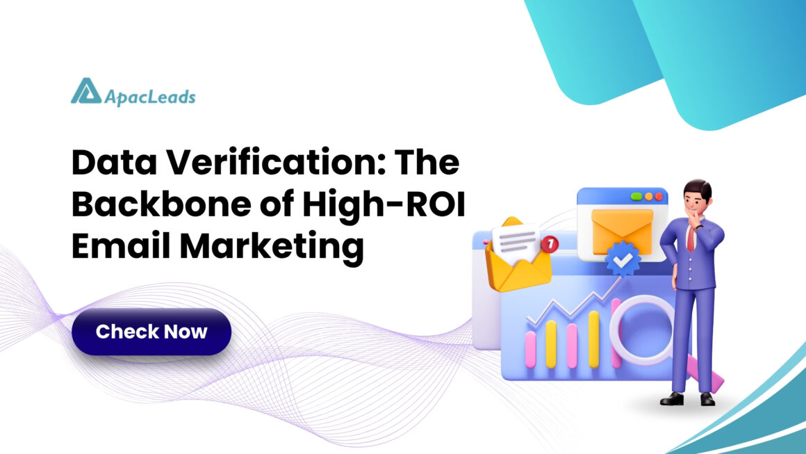 Data verification process improving APAC B2B email list accuracy and ROI